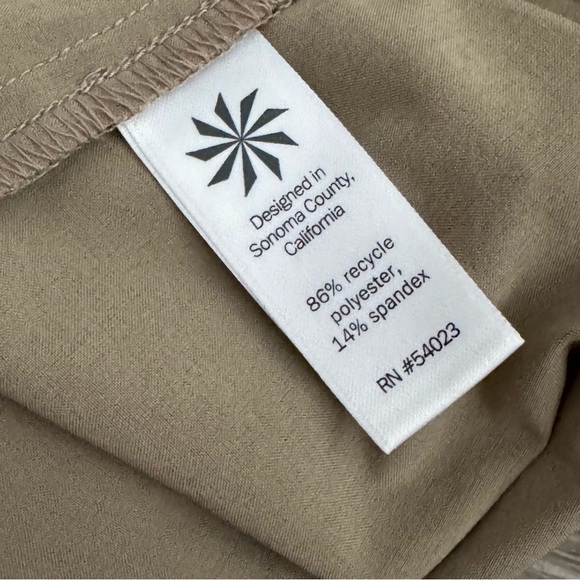 Women's Athleta Tan Pleated Athletic Skort - Picture 7 of 11